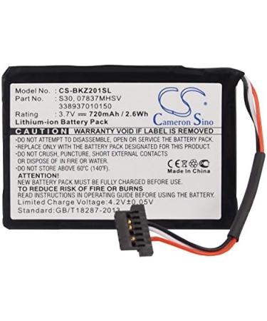 Replacement Battery for Becker Traffic Assist Z101 Z200 Z201 - 720mAh/3.7V Compatible - International Shipping Available - Buy Online on GoSupps.com