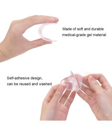 Soft Gel Arch Support Insoles for Flat Feet - Adhesive Cushions for Plantar Fasciitis Relief (2 Pairs) - Buy Online on GoSupps.com