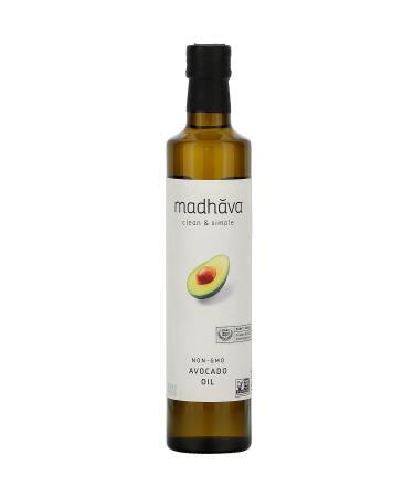 Madhava Natural Sweeteners Clean & Simple  Avocado Oil 16.9 fl oz (500 ml)