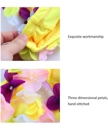 Didiseaon Size L Flower Swim Cap for Women - Keep Hair Dry | Hair Accessories - Buy Online on GoSupps.com