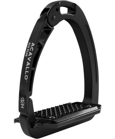 Buy Acavallo Arena Aluplus Safety Stirrups - Total Black | International Shipping Available - Buy Online on GoSupps.com