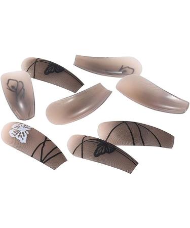 Halloween False Nails Long Fake Nails Black Press on Nails Ballerina Acrylic Stick on Nails 24pcs for Women and Girls 1 count (Pack of 1) Black - Buy Online on GoSupps.com