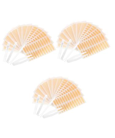 minkissy 3 Sets Double Eyelid Sticker Set Eye Lift Tape for Droopy Lids Lifting Tape Makeup Supplies Stickers for Girls Girl Double Eyelid Tape Lifting Belt Invisible Plastic