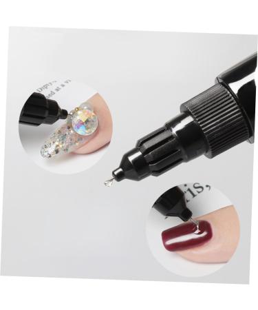 minkissy 2 Sets Filling Glue Pen Nail Glue Gel Nail Art Glue Disposable Second Generation - Buy Online on GoSupps.com