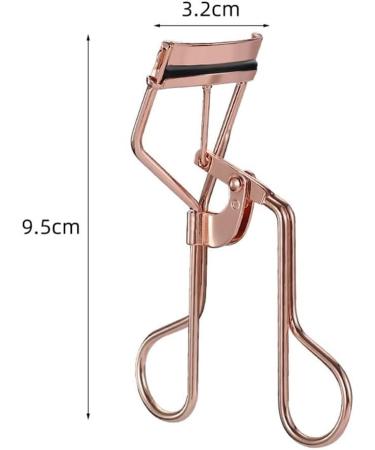 Eyelash Clipper 3D Three-Dimensional Shaping Without Damaging Eyelashes Manual Stainless Steel Mini Curling Eyelash Curler (Size : Rose Gold) - Buy Online on GoSupps.com