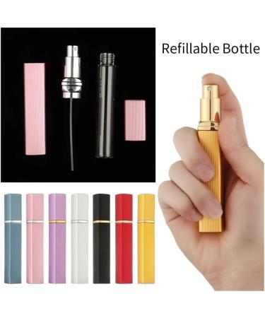 12ML Mini Travel Refillable Perfume Atomizer Bottle - Red | Portable Perfume Sprayer for International Shipping - Buy Online on GoSupps.com