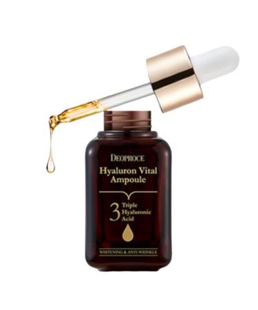 Deoproce Hyaluron Vital Ampoule 3 Triple Hyaluronic Acid Anti-Wrinkle Ampoule (50ml)