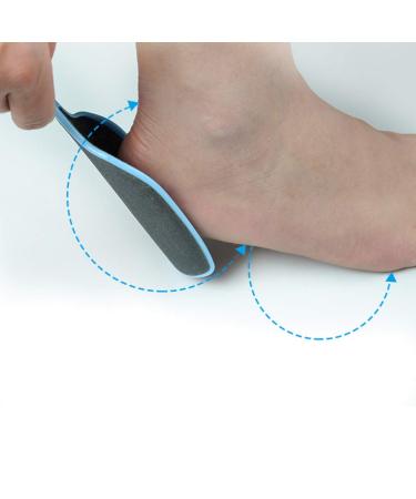 Beaupretty Curved Foot File Callus Remover - 3-Piece Professional Pedicure Tool Kit (3 Colors) for Smooth Feet - Buy Online on GoSupps.com