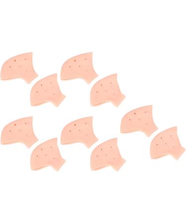 Moisturizing Gel Heel Socks for Cracked Dry Feet Soften Repair and Reduce Fine Lines 5 Pairs Stretchy Gel Heel Sleeves - Buy Online on GoSupps.com