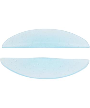 Silicone Eyelash Perming Pads Soft Reusable Lash Curling Blue Glitter for Different Lash Lengths Individual Use or Beauty Salons (M) - Buy Online on GoSupps.com