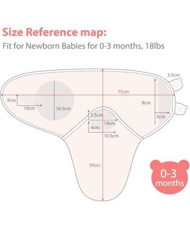 Vicloon Baby Swaddle Wraps 2 pcs - 100% Organic Cotton - Black | For Newborn Boy and Girl 0-3 Months - Buy Online on GoSupps.com