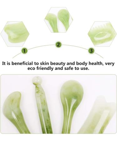 Milist Rose Eye Massager & 7-Piece Face Roller Set - Ultimate Skincare Tools for Health & Relaxation - Buy Online on GoSupps.com