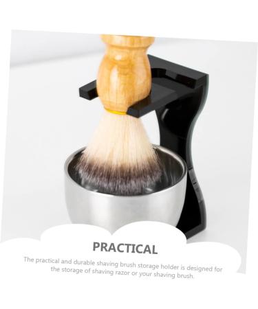 Buy Magiclulu 5-Stage Bart Brush Holder - Stylish Acrylic Razor Stand for Men | Shaving Rack & Bathroom Organizer - Buy Online on GoSupps.com
