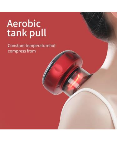 Smart Electrical Cupping Set - Red Light Therapy Device for Neck & Body | 12 Corridor Cupping Massager - Buy Online on GoSupps.com
