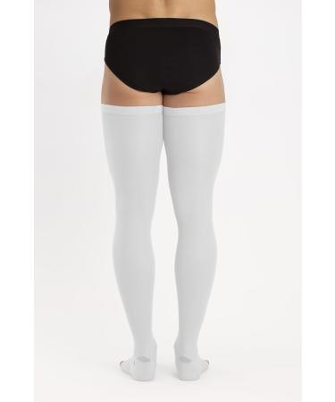 RelaxSan Antiembolism M1370A Open-toe anti-embolism hold up stockings 25-32 mmHg XX-Large White - Buy Online on GoSupps.com