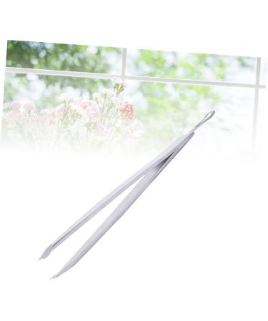 minkissy 1pc Eyebrow Clip Stainless Steel Eyebrow Eyelash Makeup Lash Cluster Eyelashes Tweezer Multifunction Eyelash Curler medium Silver - Buy Online on GoSupps.com