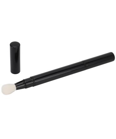 Dual Ended Eyeshadow Brush Retractable and Portable Soft Easy to Apply Automatically Sealed for Outdoor Travel