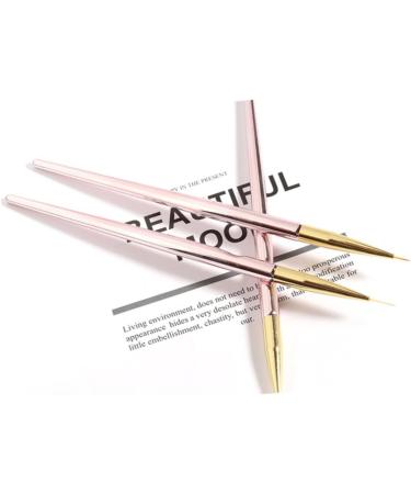 FRCOLOR Set of 6 Drawing Pens for Nail Art Pens for Drawing Nails Nail Art Pens Nail Gel Polish Manicure Drawing Tool Nail Brush Pen Rose Gold Pen Painting Supplies Brush - Buy Online on GoSupps.com