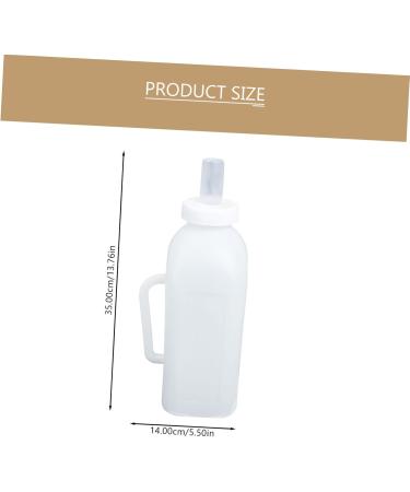 4 Pcs Calf Bottle Calf Milk Feeder Small Milk Bottle Goat Milk Bottle Poultry Baby 35x14cmx2pcs Assorted Colorx2pcs - Buy Online on GoSupps.com