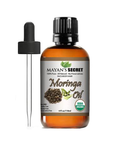 MORINGA OIL - VIRGIN ORGANIC USDA CERTIFIED COLD PRESSED
