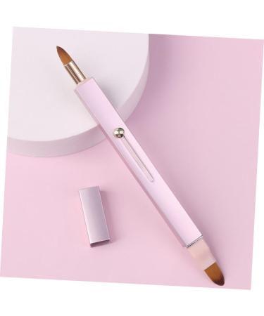 FRCOLOR Double Ended Makeup Brush Flat Concealer Brush 1pc Lip Brush Dedicated Lipstick Artificial Fiber Wand Makeup Brushes Travel Lip Brush - Buy Online on GoSupps.com