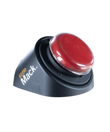 AbleNet 10000042 LITTLEmack Single Message Dedicated Speech Generating Device for Message Playback, Activate The 2.5-in/6.4-cm Switch Top or Use an Alternative Switch for Access