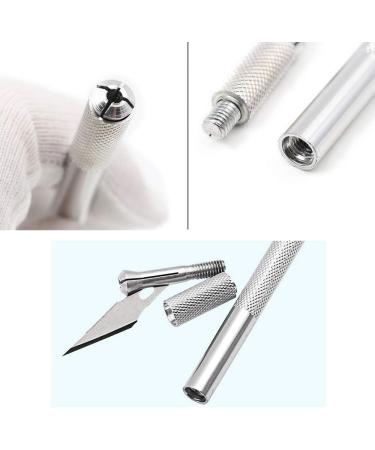 Comidox Stainless Steel Precision Carving Cutter Craft Knife Set for Phone PC Tablet Drone Repair DIY Art Work - Buy Online on GoSupps.com