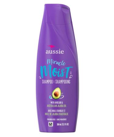 Aussie Miracle Moist Shampoo Avocado & Australian Jojoba Oil 12.1 fl oz (360 ml)