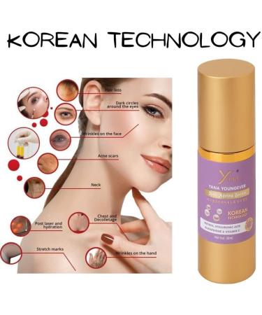  Yana Yana Booster Vitamin C Serum For Face Anti Aging Serum With Hyaluronic Acid Retinol Hydrating Brightening Serum For Dark Spots Fine Lines Wrinkles For A Glowing And Younger Skin By Korean Technology - Buy Online on GoSupps.com