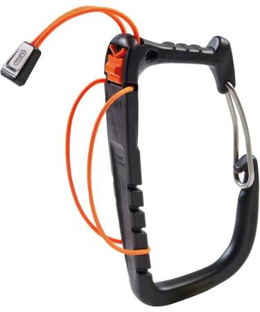 Petzl CARITOOL EVO Tool Holder - Universal Ice Screw Holder Adaptable to Any Harness  for Ice Climbing or Mountaineering Gear Black - Buy Online on GoSupps.com
