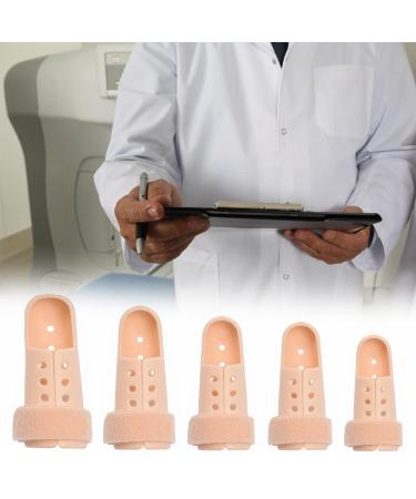 YANWANDEFA 5 Pcs Plastic Finger Support Protector Set - Adjustable Finger Immobilizer for Mallet and Trigger Finger Splint - Buy Online on GoSupps.com