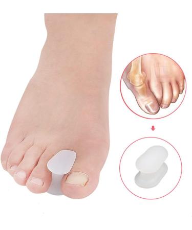 MICPANG Bunion Corrector Toe Separator for Men and Women - 3 Pairs White Gel Silicone Bunion Pads and Splint for Pain Relief - Buy Online on GoSupps.com