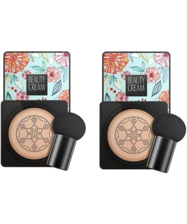Lovelycat Mushroom Head Air Cushion BB Cream Even Skin Tone Makeup Base PrimerConcealer Lasting Nude Makeup Moisturizing Brightening Pigment CC Liquid Foundation (A-lvory) - Buy Online on GoSupps.com