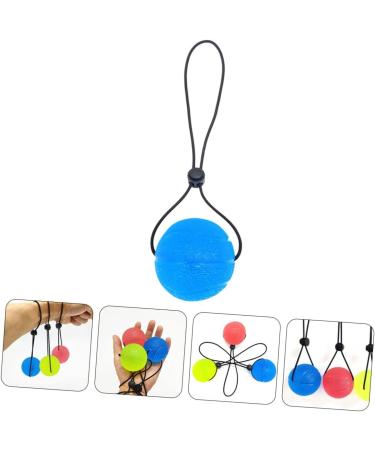 Beavorty 2-St Handle Ball for Finger Exercises | Wrist Training & Gymnastics | Durable TPE Exercise Balls for Men & Women - Buy Online on GoSupps.com