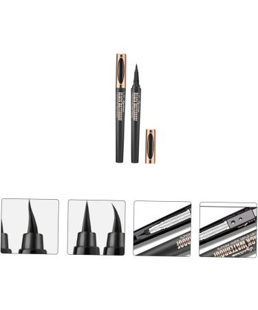 Beatifufu 2pcs Makeup Eyeliner Gel Liner Eyeliner Ink Liner Makeup Cosmetic Accessories Makeup Pens Abs Shell - Buy Online on GoSupps.com