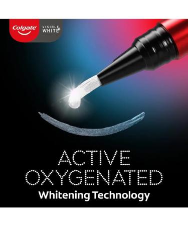 Colgate Visible White Teeth Whitening Pen Teeth Stain Remover to Whiten Teeth Leave On Teeth Whitening Treatment with Active Oxygen Technology Whitens Teeth in 14 Days 13g/0.5oz - Buy Online on GoSupps.com