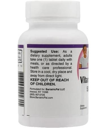 BariatricPal Vitamin B-12 (500mcg) Tablets - Cherry Flavored Tablets (100 Count) - Buy Online on GoSupps.com