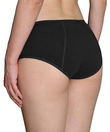 Anntry Big Girl's Protective Cotton Menstrual Period Panties - Leakproof Briefs for Teens & Women (Size L, Pack of 5) - Must Use with Pad or Tampon - Buy Online on GoSupps.com