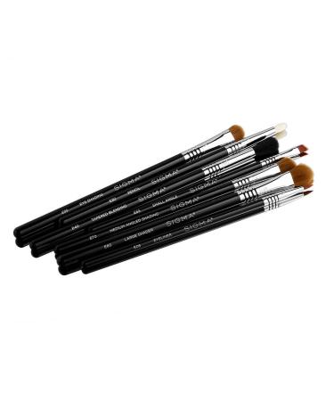 Sigma Beauty Basic Eye Makeup Brush Set | 7 Premium Brushes for Eyeliner Eyeshadow & Eyebrows - Worldwide Shipping - Buy Online on GoSupps.com