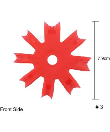 Professional Small 1-11 Sizes V Shaped Cutter French Manicure Nail Art Tool Poly Tips Pink White Trimmer UV Gel Nail Polish HJ-NAT139-No.3  - Buy Online on GoSupps.com