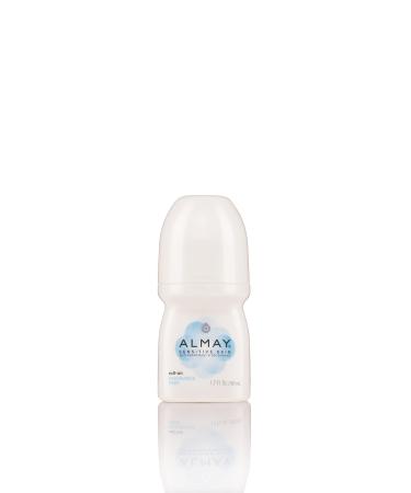 Almay Sensitive Skin Antiperspirant & Deodorant Roll-on Fragnance Free- 1.7 Fl Oz (Pack of 6)