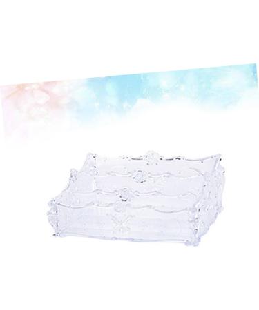 Zerodeko Box Clear Makeup Organizer Eyeshadow Organizer Cosmetics Organizer Jewelry Makeup Stand 25.5*17cm Picture 1 - Buy Online on GoSupps.com