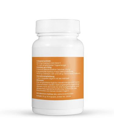 Q10 Vital - High Dose Vegan Coenzyme Q10 Capsules | 30 Capsules | Fast International Shipping - Buy Online on GoSupps.com