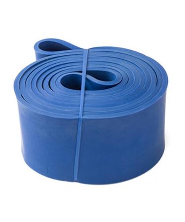 tesrgre Tough Latex Resistance Band Elastic Exercise Strength Pull-Ups Auxiliary Band Strengthening Train 6.4cm Blue