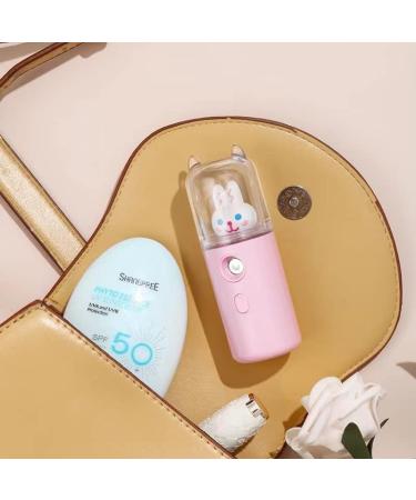 Facial Nano Mist Sprayer USB Rechargeable Battery Operated 30Ml Mini Portable Spray Face Moisturizing Hydrating Steamer Facial Humidifier for Skin Care - Buy Online on GoSupps.com