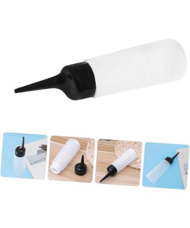 Zerodeko Lot de 4 Flacons M langeurs Transparents 100 Ml Embout Biseaut Coud Applicateur de Teinture Capillaire R utilisable pour Salon Professionnels et Soins Capillaires - Buy Online on GoSupps.com