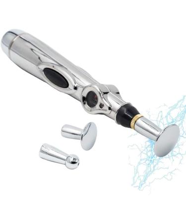 TKMARS Electric Acupressure Pen - Acupuncture Pen with 3 Massage Heads for Neck Shoulder Waist & Foot Relief | International Shipping - Buy Online on GoSupps.com