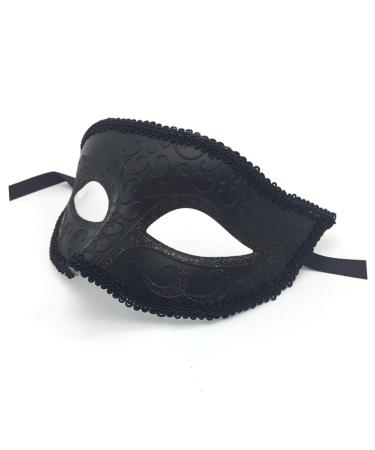Ipetboom Dreses Masquerade Ball Black Outfit Wedding Halloween Mask Themed Prom Mask Unique Masquerade Halloween Costumes Masquerade Costume Eye Black Maskes Make up Men and Women