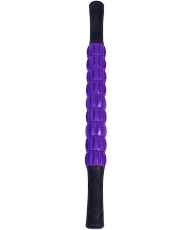 Deep Tissue Massage Roller Stick for Legs & Back - Violet Muscle Roller for Pain Relief - Buy Online on GoSupps.com