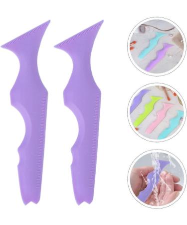 Beavorty Eyelash Tool 2pcs Silicone Beauty Ruler Molde De para Resina Mascara Drawing Makeup Guide Template - Buy Online on GoSupps.com